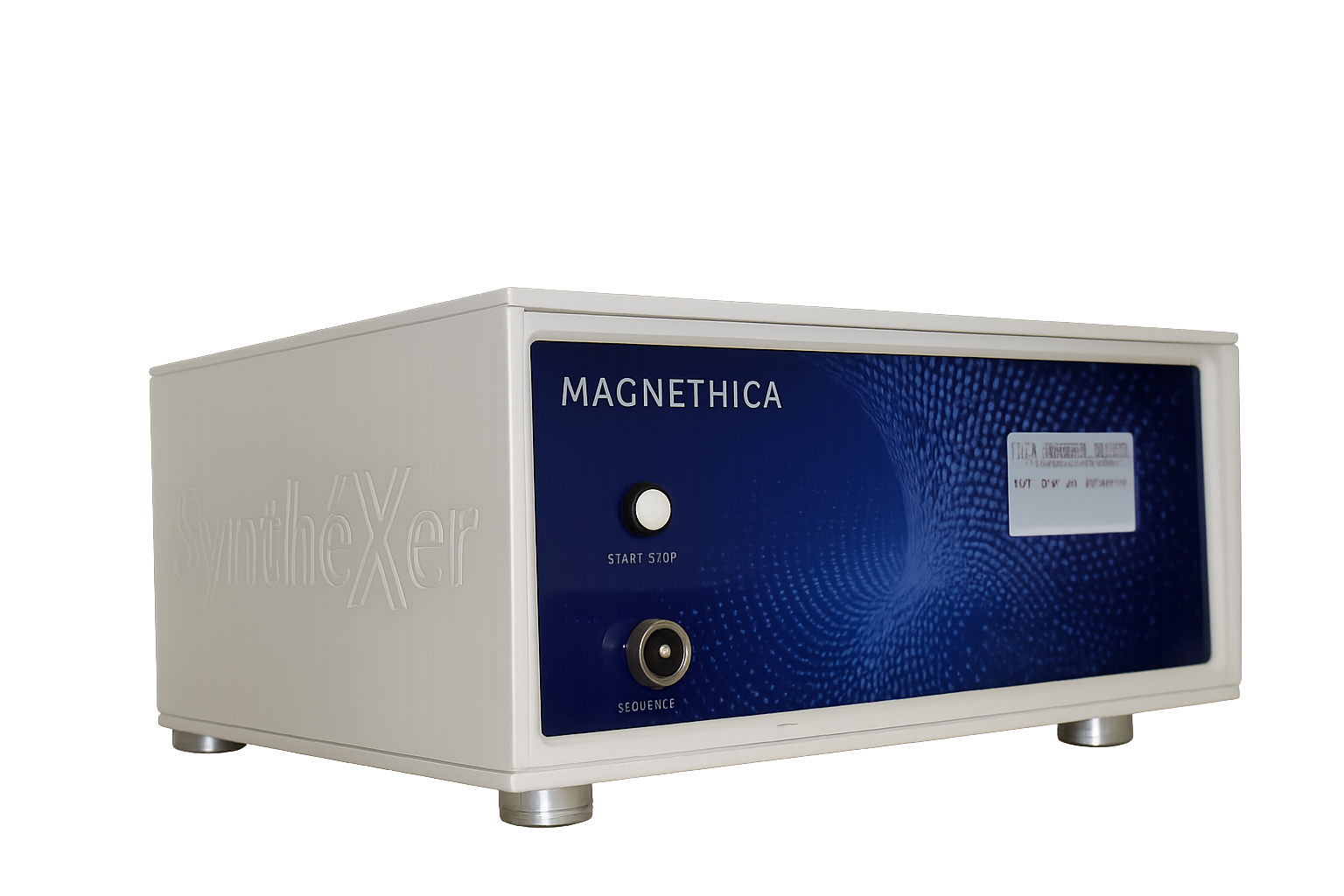 Il dispositivo Magnethica con il suo pannello di controllo